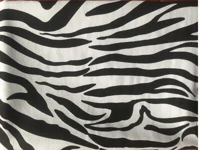 wide 148cm x 0.5yard Красивая плотная леопардовая парусиновая ткань с принтом для дивана, с принтом зебры, парусиновая хлопковая ткань для шитья сумок, пэчворк, сделай сам, домашняя ткань, подушка - Цвет: wide 148cm x 0.5yard