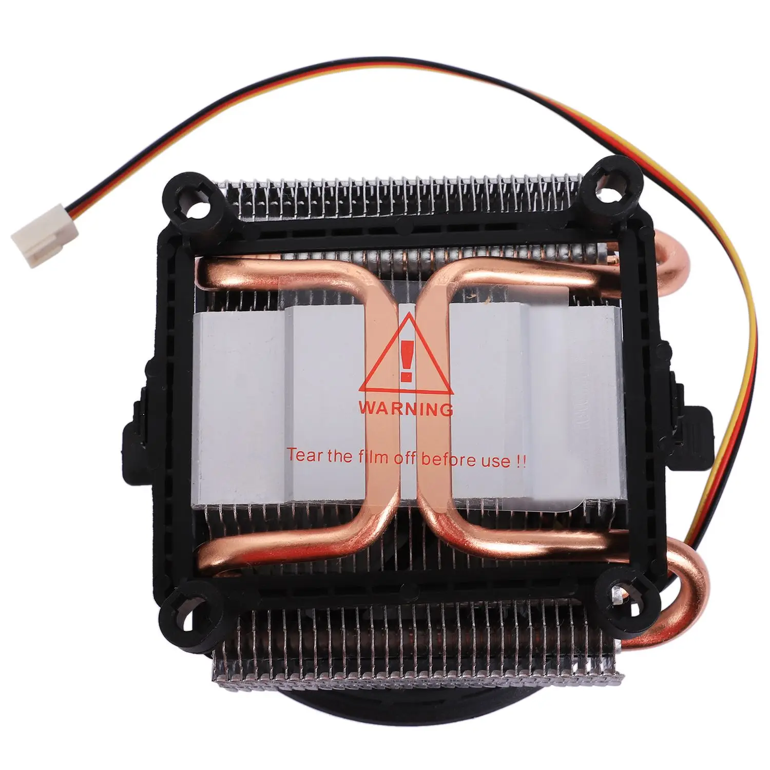 PCCOOLER семь пятен Божья коровка V4 процессор радиатор полный медь 2 тепловая трубка для AMD/intel cpu тихий вентилятор