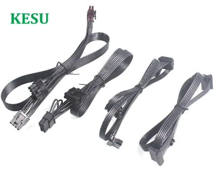 5pin SATA/5-контактный IDE/10pin двойной 6 + 2pin/10-контактный 2pin модульный кабель питания для