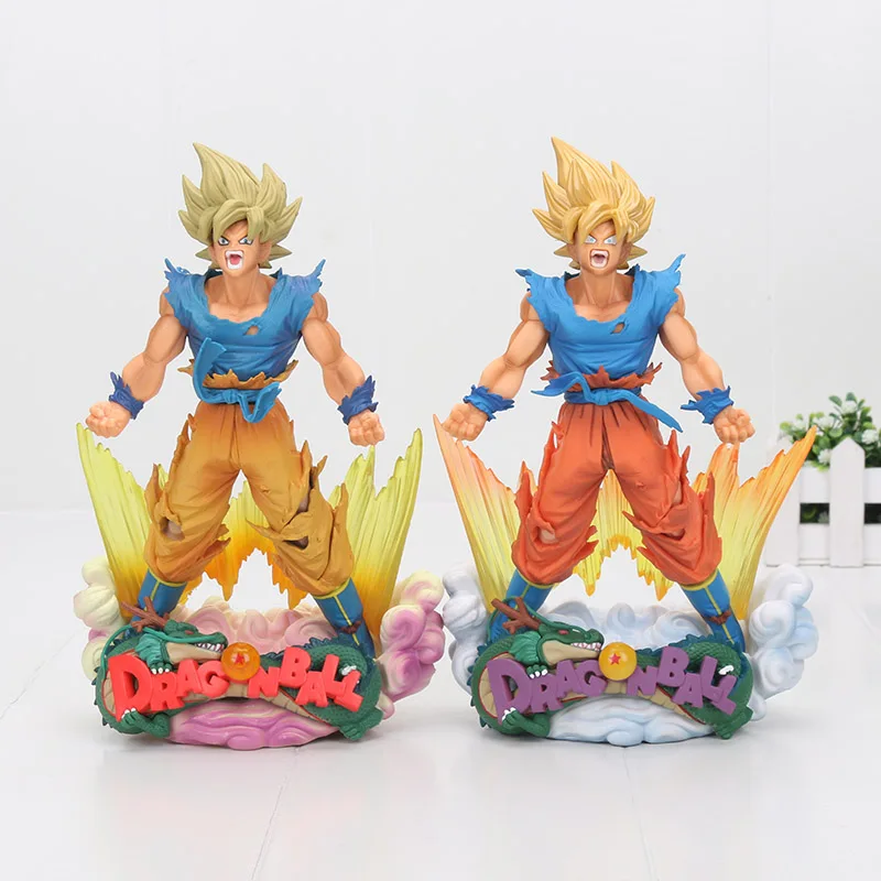 Новое поступление 24 см Dragon Ball Z Супер мастер звезды диорама Сон Гоку кисть фигурка игрушка модель куклы