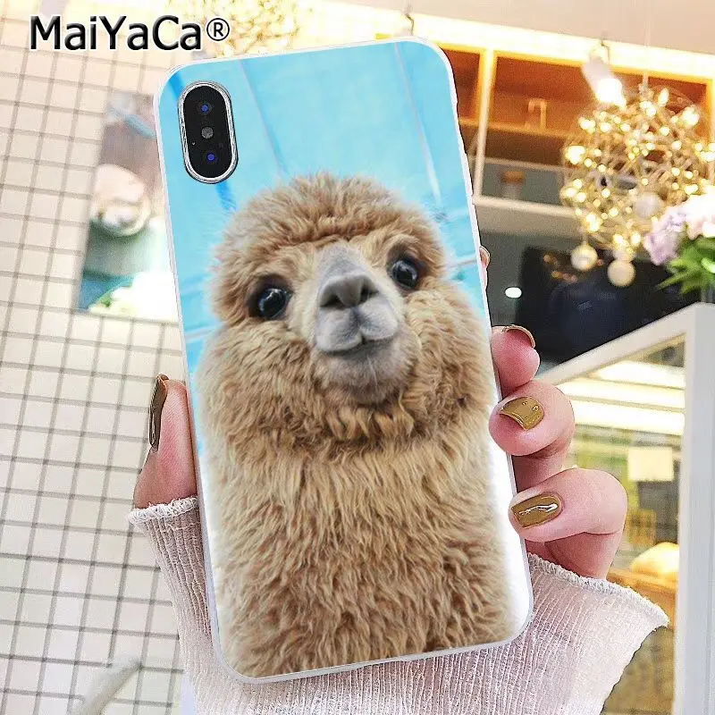 Чехол для телефона с ламой и альпаками iphone 12 11 pro MAX 8 7 6 6S Plus X XS 5 5S SE XR 10 Capa|Бамперы| |