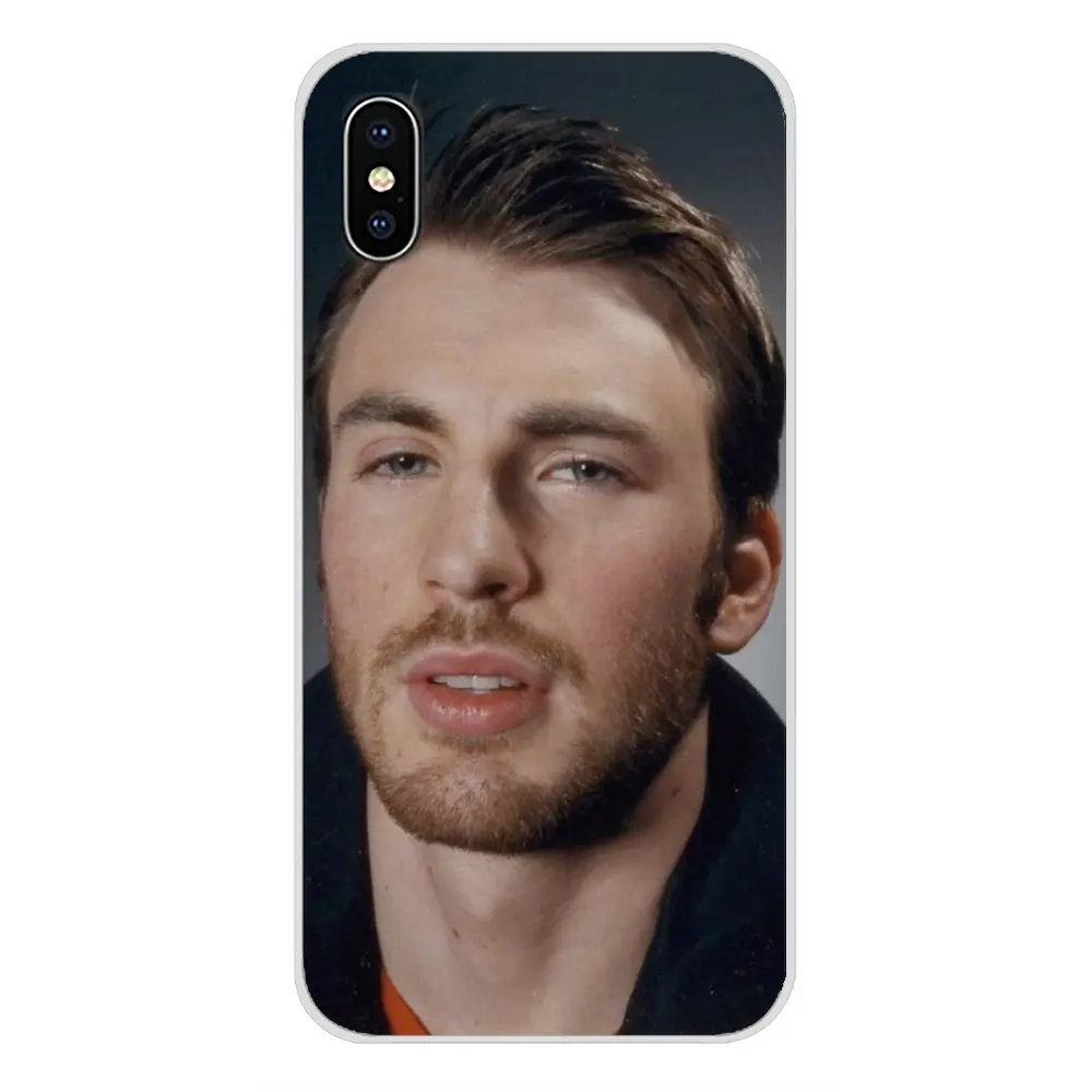 Для Samsung Galaxy S4 S5 MINI S6 S7 edge S8 S9 S10 Plus Note 3 4 5 8 9 Chris Evans аксессуары чехлы для