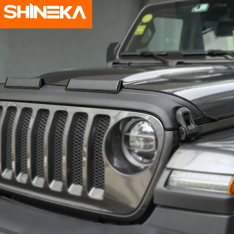 Чехол SHINEKA для автомобиля Jeep Wrangler JL 2018 + черный чехол из искусственной кожи