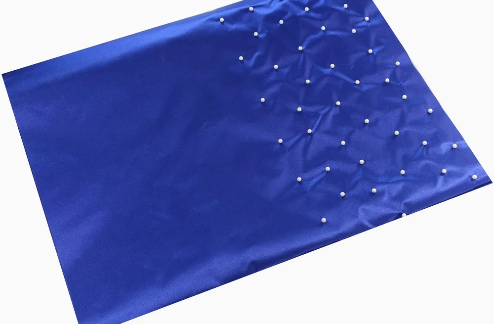 royal blue Новая мода повязка на голову в африканском стиле, Sego с бисером, головной убор, головной галстук и обертка, 2 шт./мешок, B367 королевский синий - Цвет: royal blue