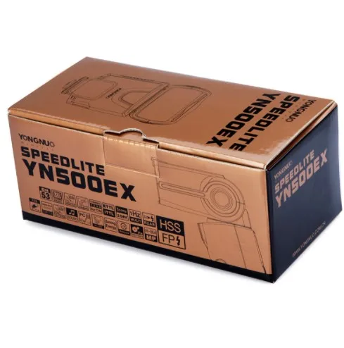 YONGNUO YN500EX ttl вспышки Speedlite с HSS 1/8000 для цифровой зеркальной камеры Canon | Электроника