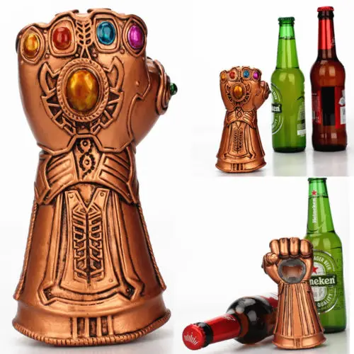 Креативная многофункциональная перчатка с крагами Infinity Thanos открывалка для
