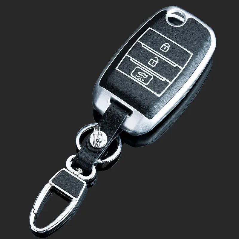 Автомобильный светящийся чехол для ключей KIA K3 K5 Sorento KX5 Optima KX3 K3S Sportage Carens