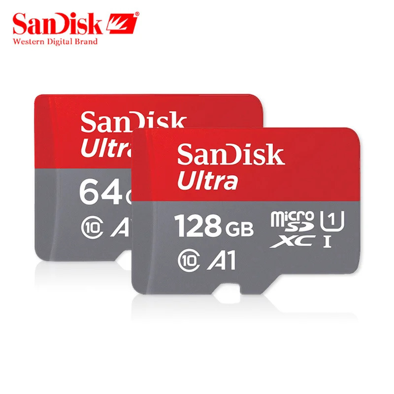 Sandisk Micro SD карта 16 ГБ 32 64 Гб 128 200 A1 TF 100 МБ/с./с C10 флэш-карта памяти Microsd cartao de memoria |