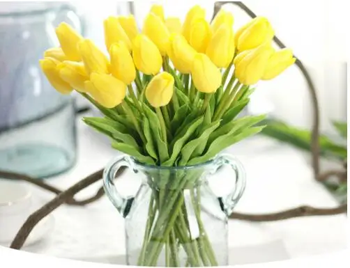 1 шт. мини тюльпаны искусственный цветок Шелковый для свадьбы дома | Дом и сад