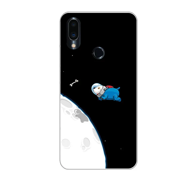 Чехол для Meizu note 9 силиконовый чехол с рисунком мягкая задняя крышка из ТПУ note9