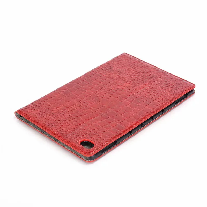 Red Для huawei MediaPad M5 Lite 10 BAH2-W19/L09/W09 чехол ультра тонкий роскошный чехол-подставка из искусственной кожи для медиа-планшета M5 Lite 10,1" - Цвет: Red