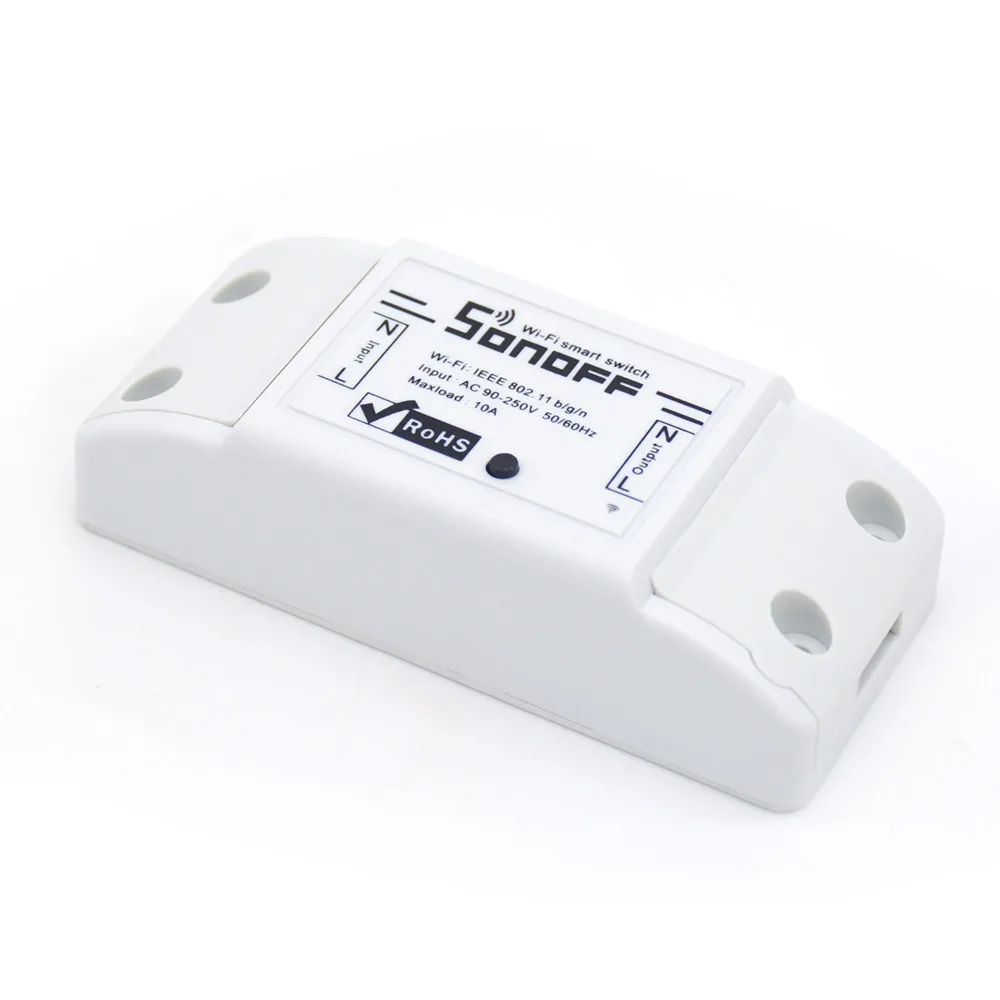 2 шт. Sonoff основной умный дом Wi Fi DIY Переключатель беспроводной MQTT COAP Android IOS