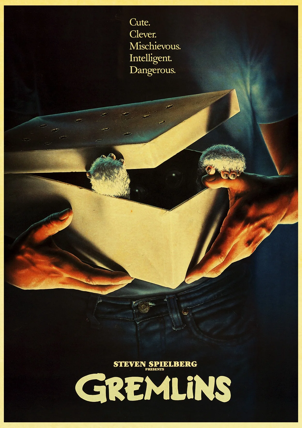 Gremlins киноплакат/Настенный декор/декоративная живопись/Бар плакат/крафт-бумага/Ретро плакат - Цвет: D151