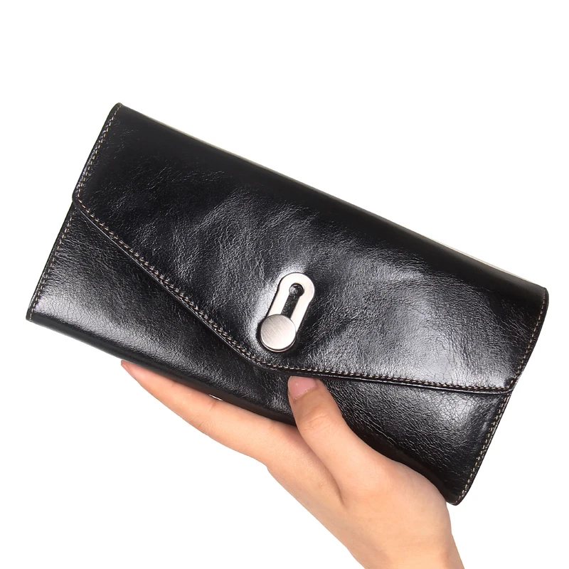 Женский кошелек Contact's из натуральной кожи с отделением для карт|purse card holder|purse