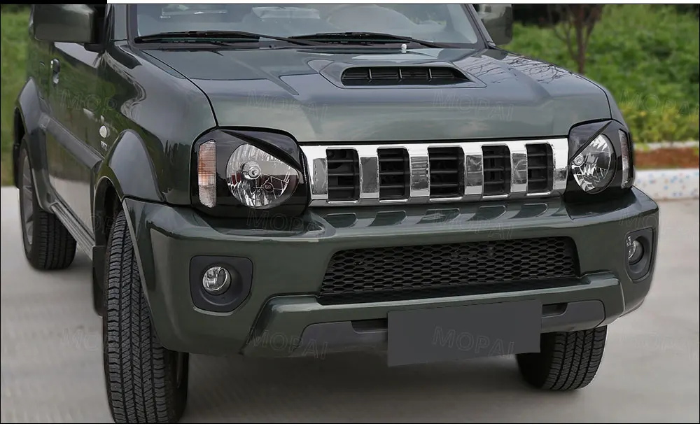 MOPAI колпак лампы для Suzuki jimny ABS автомобильный передний головной светильник лампа декоративная крышка для Suzuki jimny 2007+ автомобильные аксессуары Стайлинг