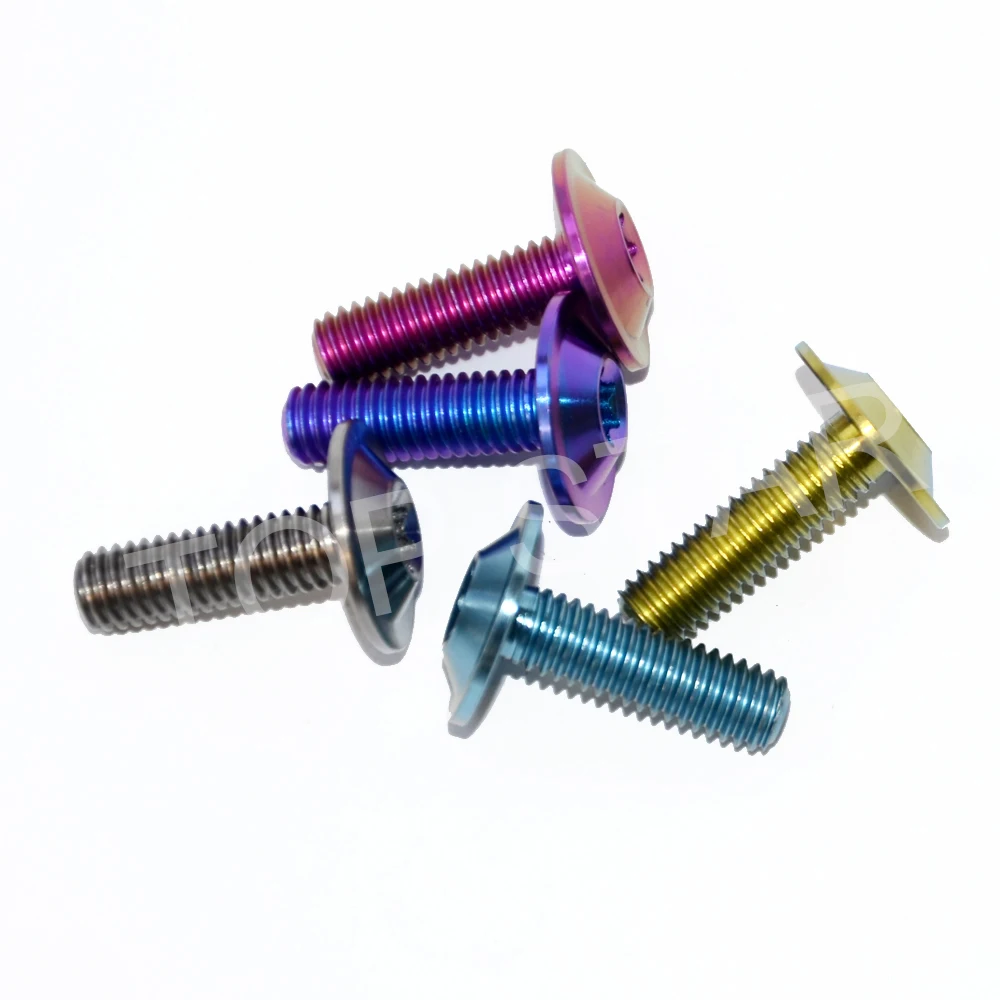 6 шт. винты из титанового сплава с головкой зонтика|ti screws|screw boltti bolt |