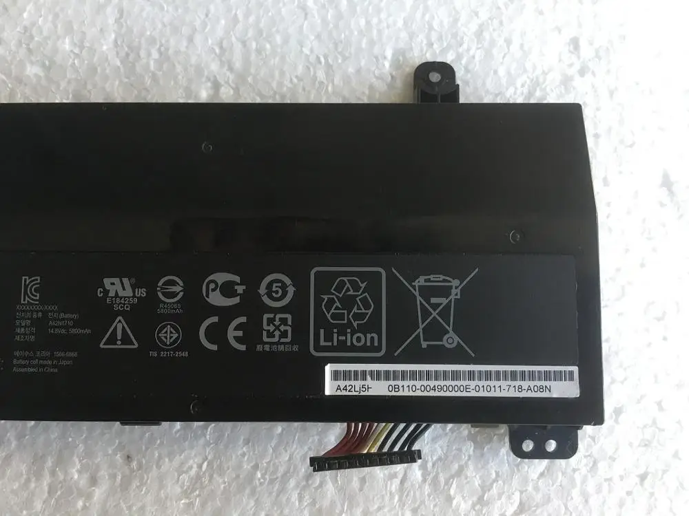 SupStone оригинальный A42N1710 Аккумулятор для ноутбука ASUS GL702VI-1A GL702VI A42N1710-02 планшет A42LJ5F