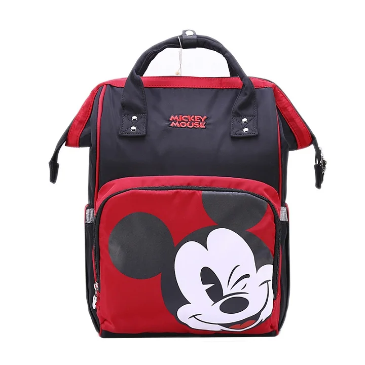 Сумка для подгузников disney, сумки для подгузников, USB нагреватель, рюкзак для беременных женщин, мам, детская коляска, подвесная сумка для влажных и сухих подгузников, разделительная сумка