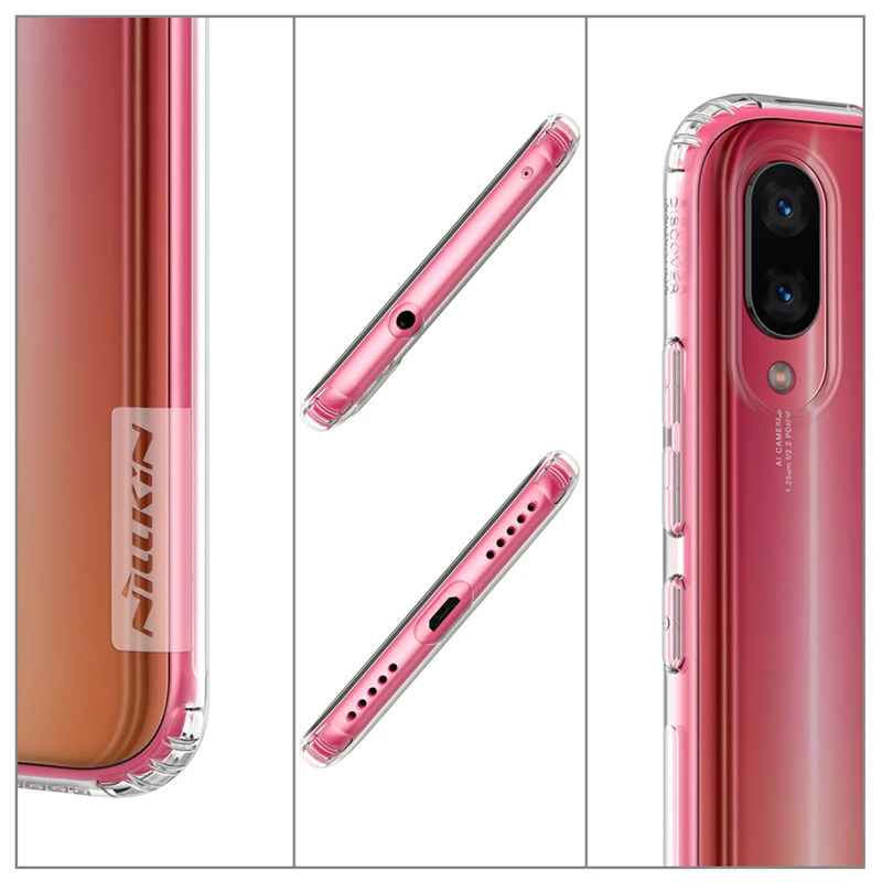 Чехол NILLKIN для Xiaomi Mi Play прозрачный мягкий силиконовый чехол из ТПУ Для тонкий