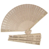 10pcs personalized engraved wood folding hand fan wooden fold fans customized wedding party gift decor favors organza bag
