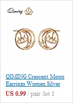 QIMING/милые детские серьги, Femme, простой дизайн, милые серьги-гвоздики в виде кошки, рождественский подарок, золотые котята Коты, ювелирные изделия для девочек
