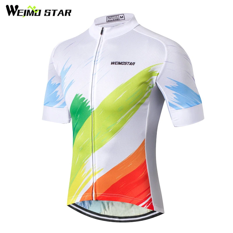 Weimostar 2018 уникальная велосипедная Джерси Мужской Топ цветная одежда для