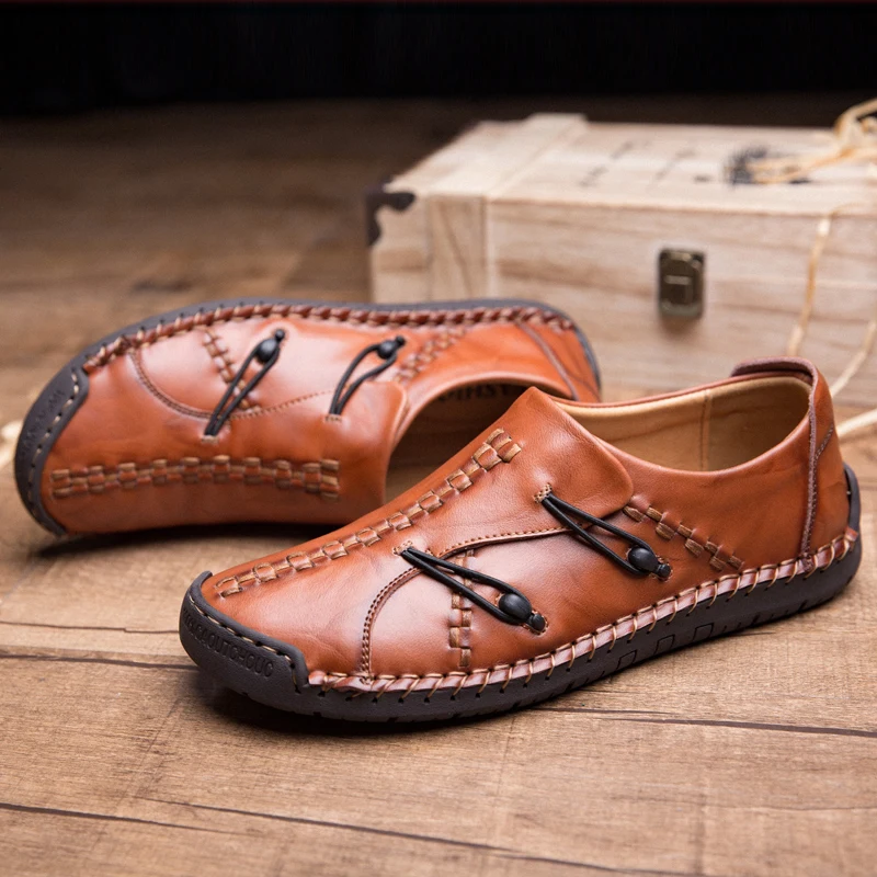 Fotwear/мужская кожаная повседневная обувь Классическая Кожаная коллекция сезон