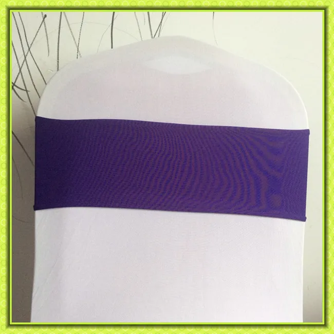 Лидер продаж свадебные 100 шт. фиолетовый полиэстер Банкетный председатель партии