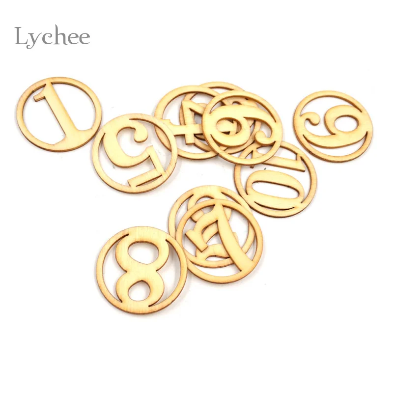 Lychee Life 1 набор деревянных фигурок 31 искусственные украшения домашние