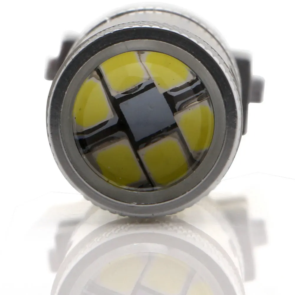 Стайлинг автомобиля! 2 шт. T25 3156 3157 2835 42 SMD светодиоды с объективом автомобильная