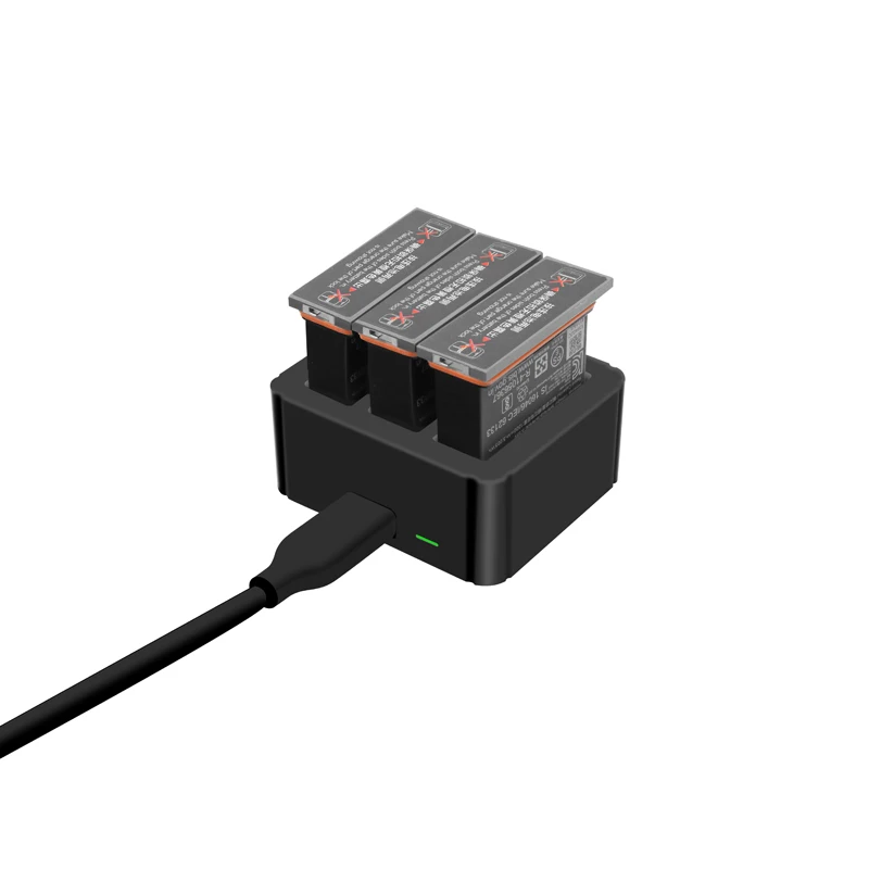 

3 in 1 charger Battery Intelligent charger charging box housekeeper for dji osmo action camera Accessories