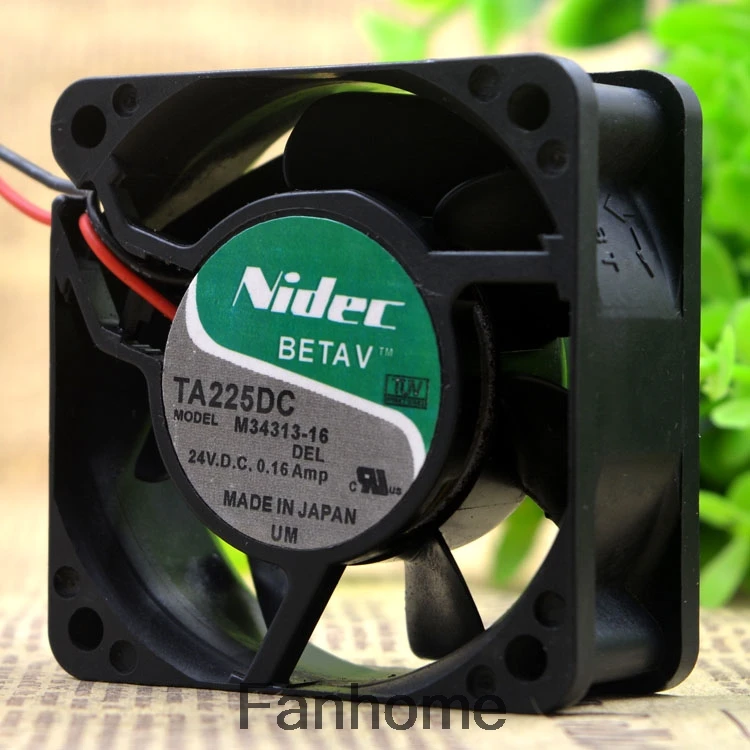Для оригинального NIDEC TA225DC M34313 16 24V 0.16A 6CM 6025 инверторный вентилятор|Кулеры и