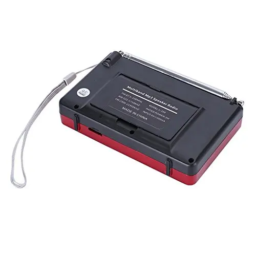 Портативный FM AM коротковолновый многополосный радиоприемник Micro TF карта USB