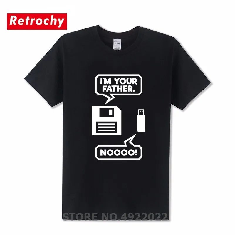 Мужская хипстерская футболка с забавным USB дизайном круглым вырезом юмором