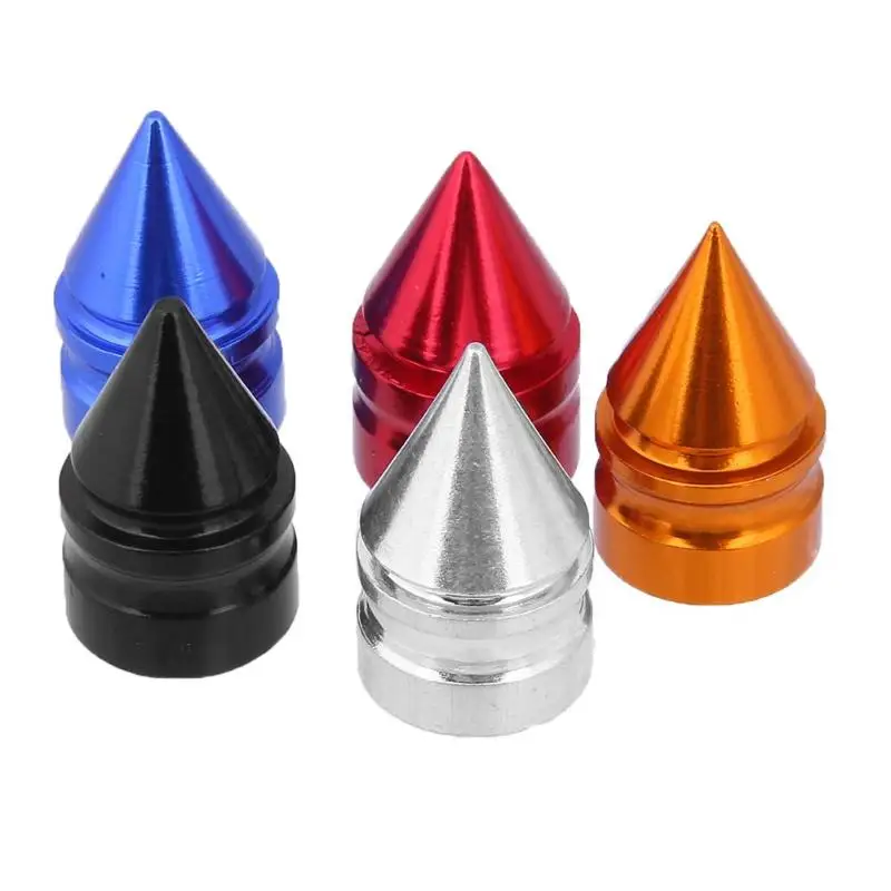 4 шт. алюминиевое колесо автомобиля покрышки клапана автомобильные аксессуары