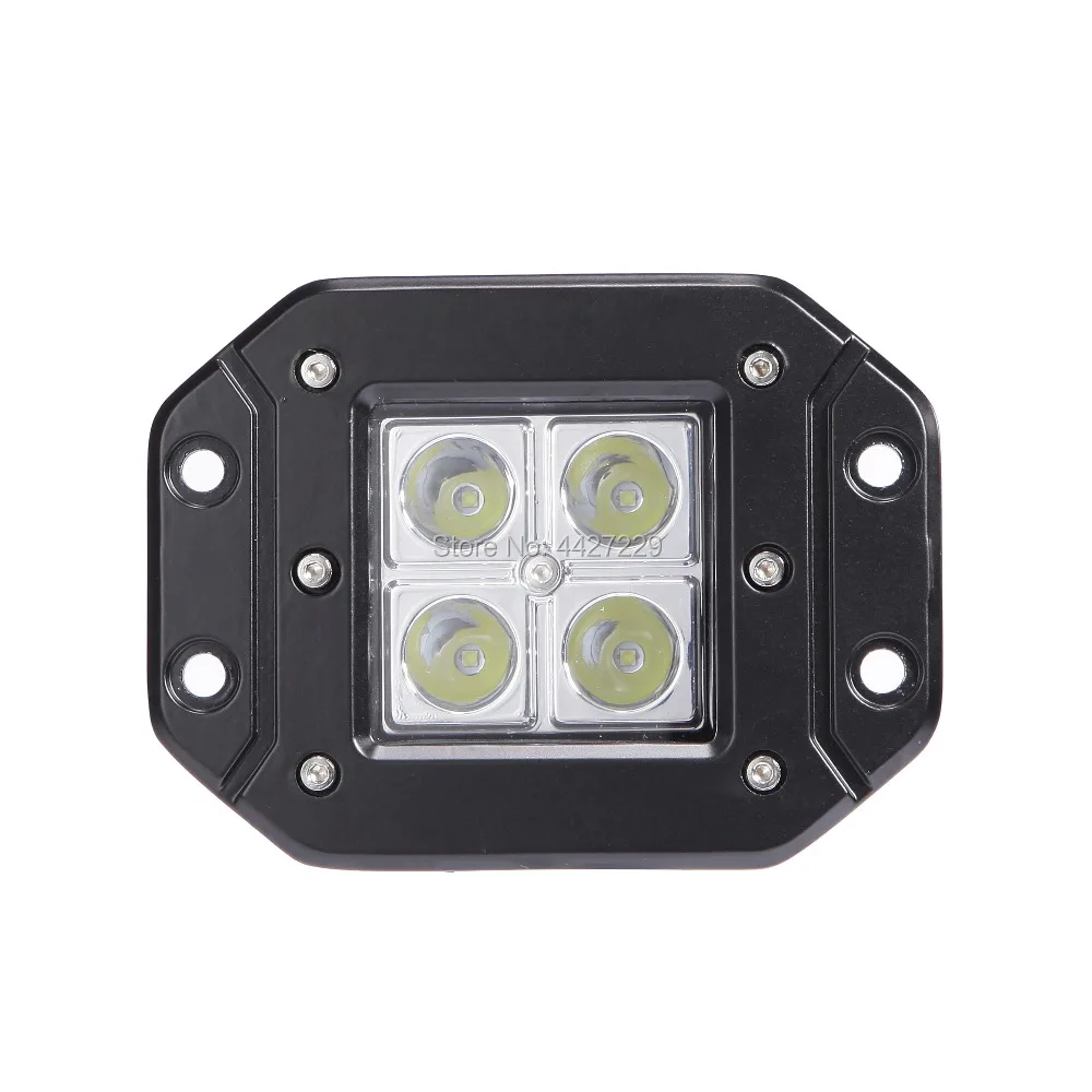 10 шт./лот 12 Вт Led Подсветка автомобиль трактор Светодиодные пятно/потока луч авто