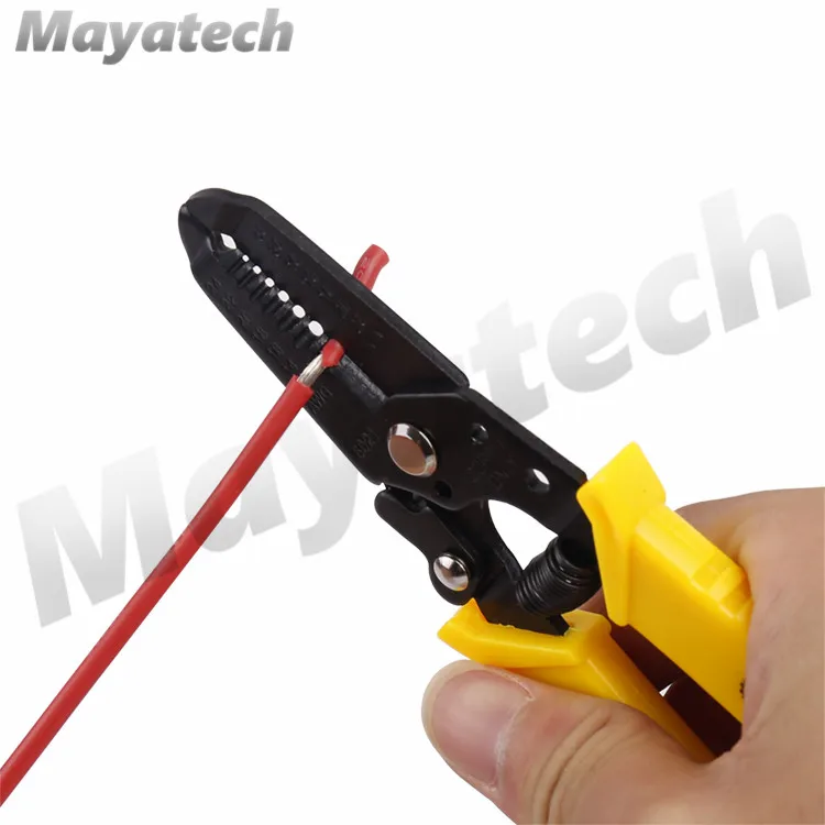 Портативные плоскогубцы для зачистки проводов 10 22 AWG/16 26 AWG/20 30 AWG медный кабель