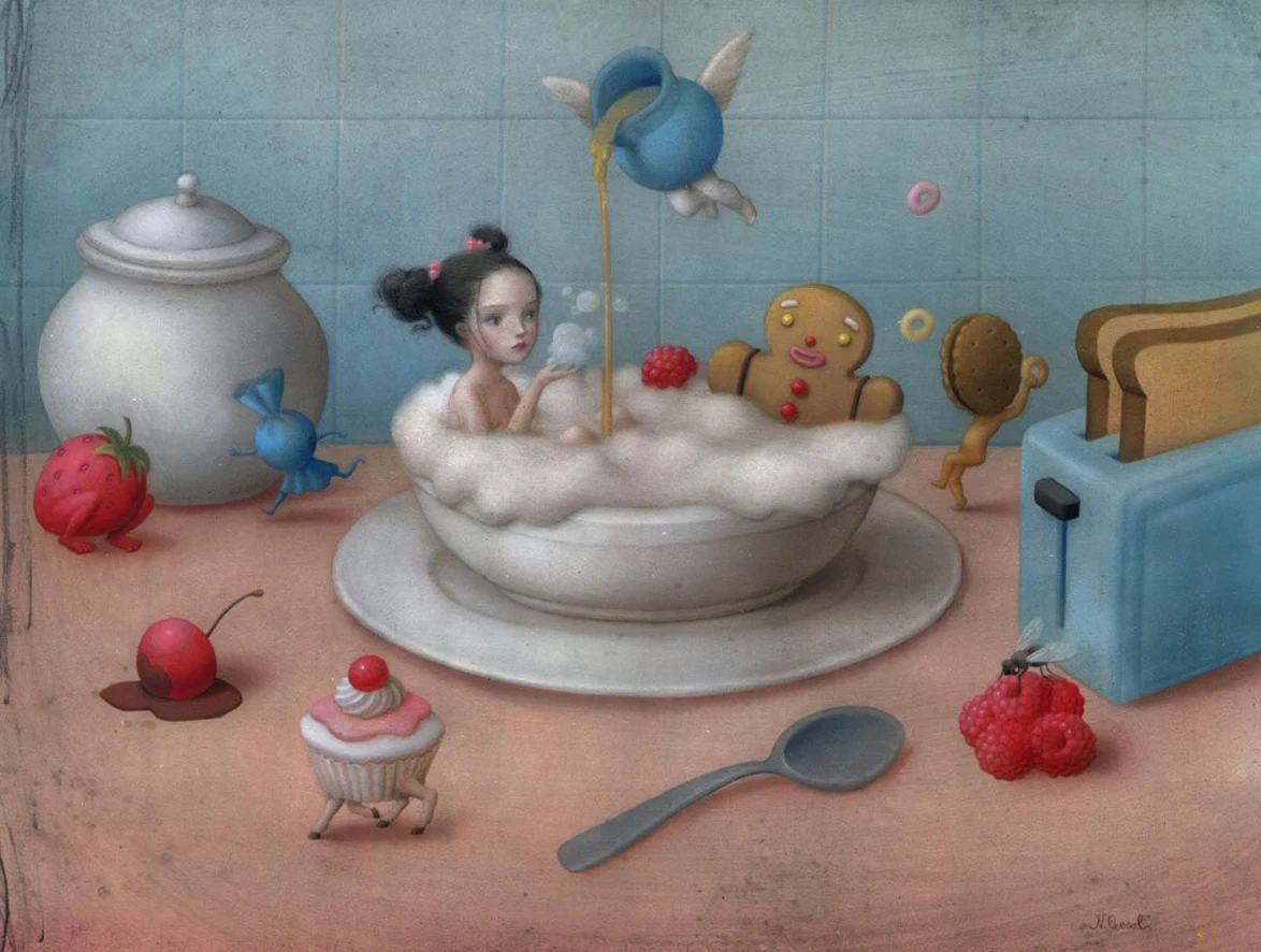 Mark Ryden детская необычная фотография гостиная спальня домашний декор Современная