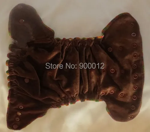 Высокое качество 4 комплекта бамбуковые велюровые детские тканевые подгузники