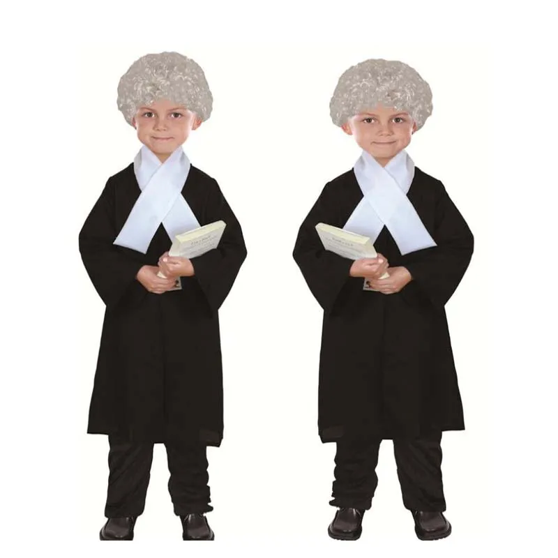 

Kids Boy Girl Lawyer Costume Children Judge Cosplay Costumes Carnival Party Dress Halloween Christmas