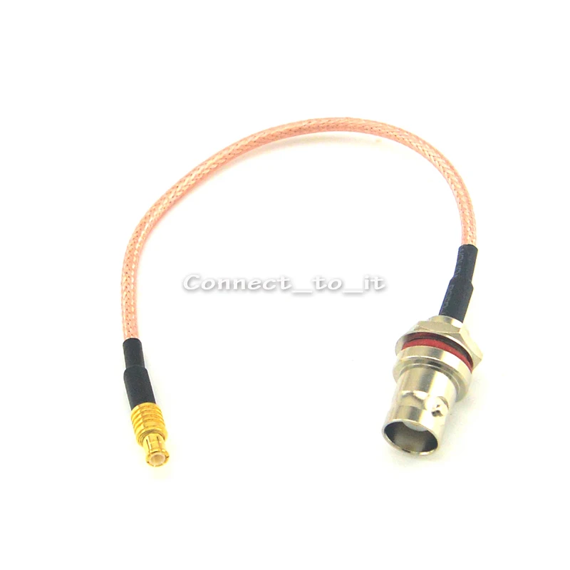 Удлинительный кабель MCX 2 шт./лот штепсельная вилка с разъемом BNC jack female