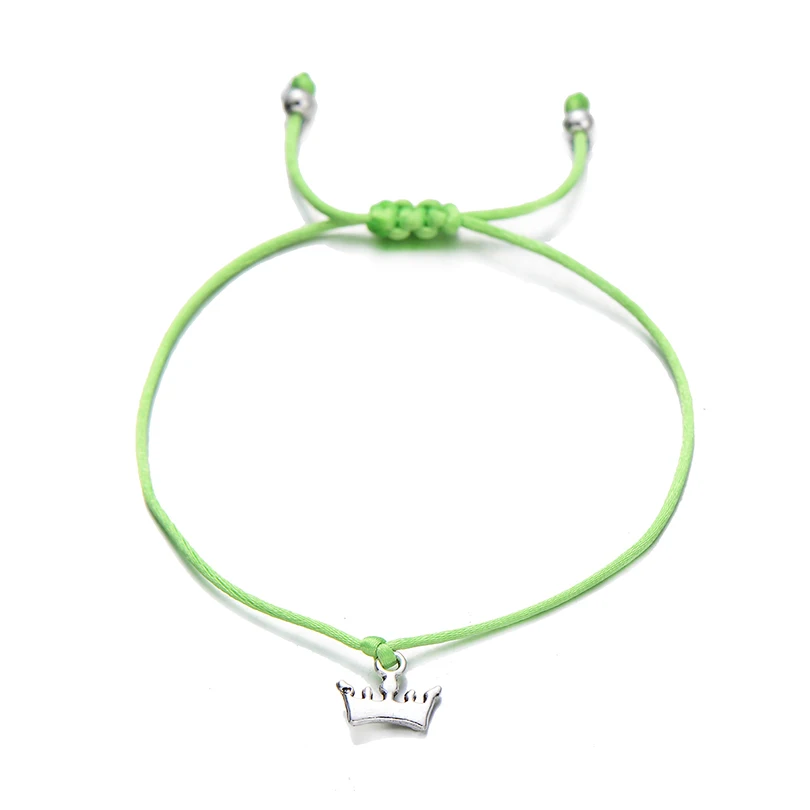Новинка 2019 серебряный браслет с бусинами и короной для детей подарок девочек