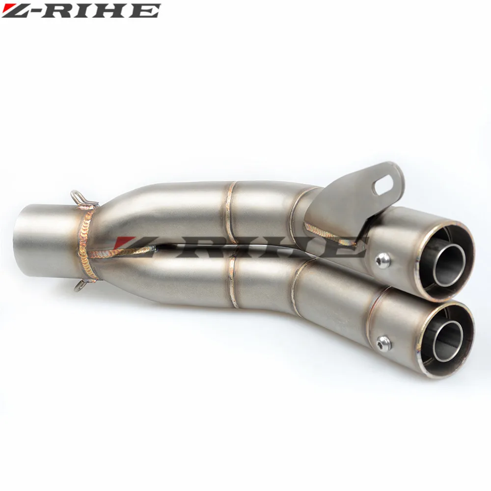 Универсальный мотоциклетный двойной глушитель выхлопной трубы 36-51 мм для Suzuki GSX-R