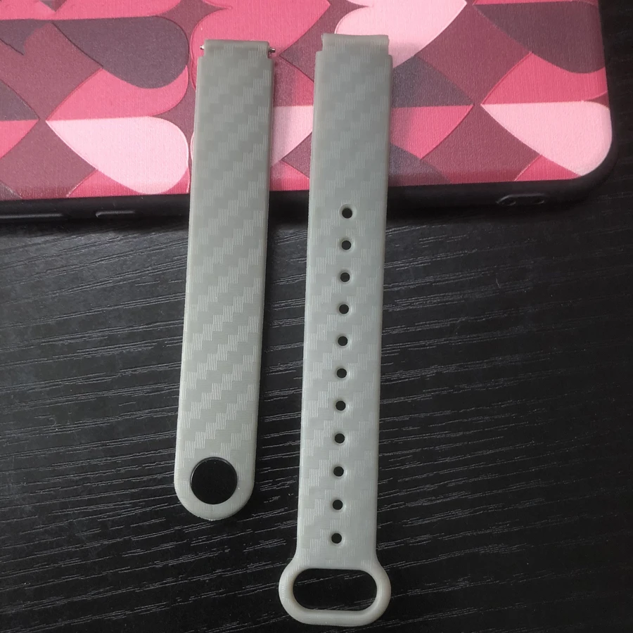 Ремешок из углеродного волокна для Mi Band 4 удлиненный браслет Xiaomi 2 замена браслета