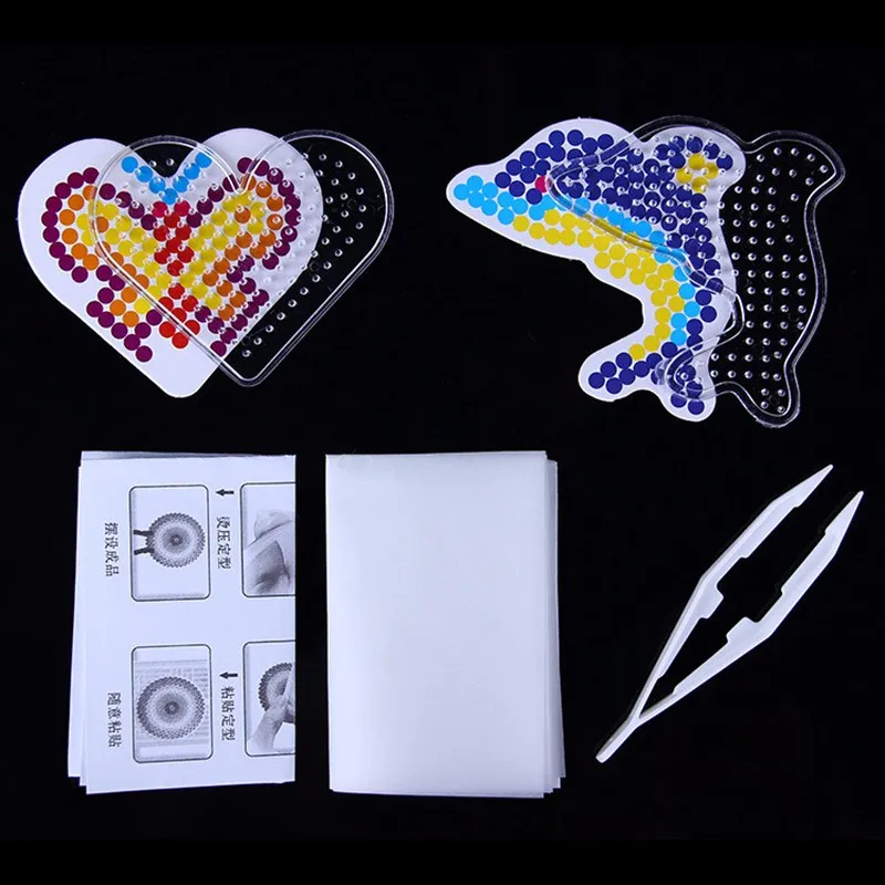 Лидер продаж 2018 года Популярные 5 мм Яркий DIY бисером сумки Hama EVA300 член perler бисер