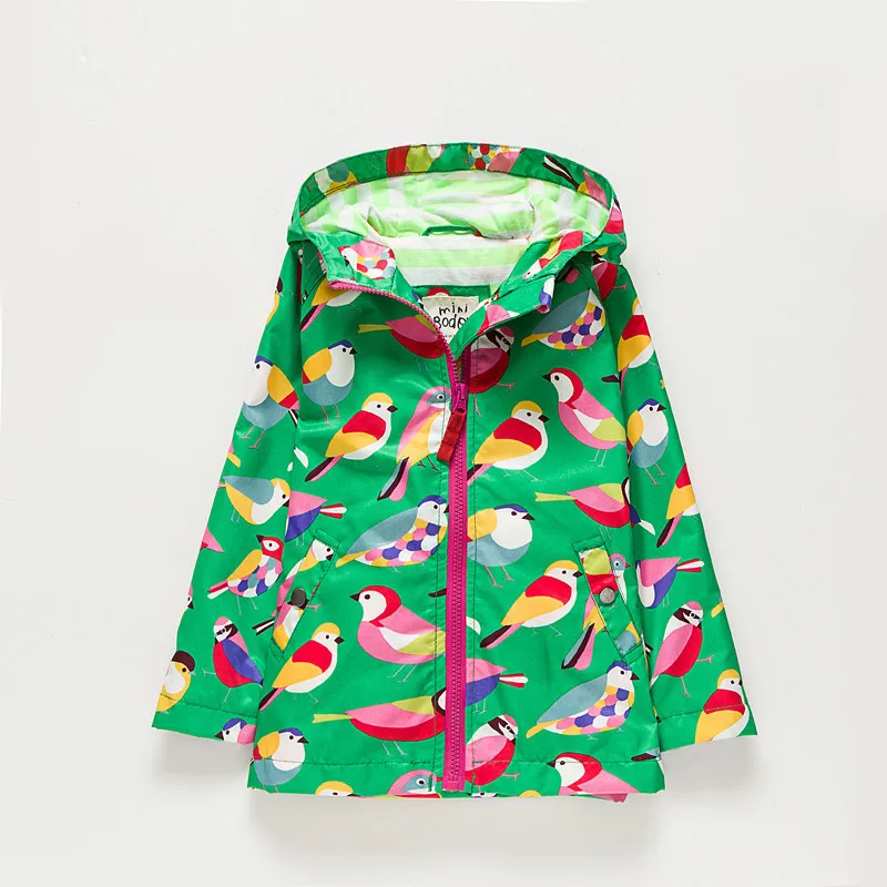 Новинка 2019 года ветровка для девочек сезон весна-осень верхняя одежда с