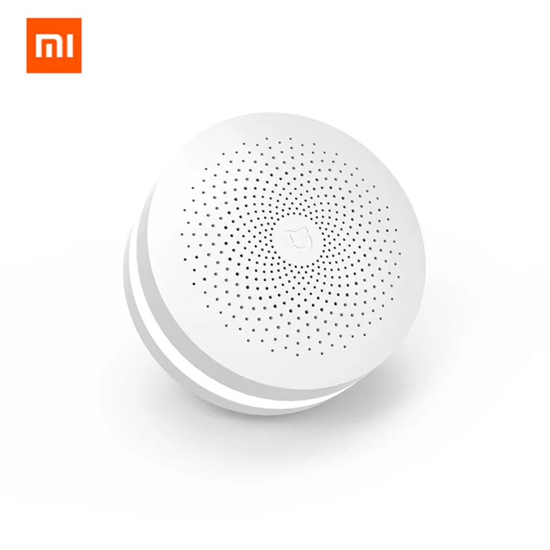 Xiaomi Multifunctio Gateway 2 умный центр управления умный дом Комплект обновленная версия два управления с дверной звонок с радио кольцо встроенный