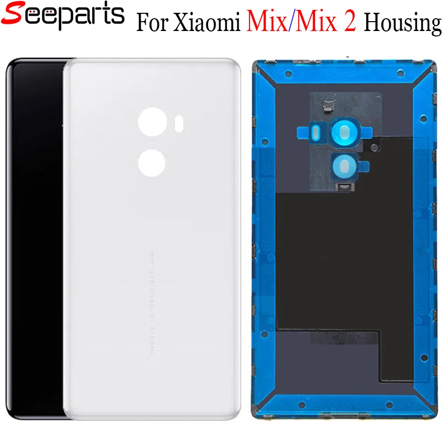Задняя крышка для XiaoMi Mi Mix задняя аккумулятора корпус 2 запасные части MIX 3