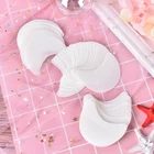 20 шт про хлопок тени для век щит под глазами без ворса накладные одноразовые Накладные ресницы Накладные накладные накладки протектор для глаз губ Макияж инструмент