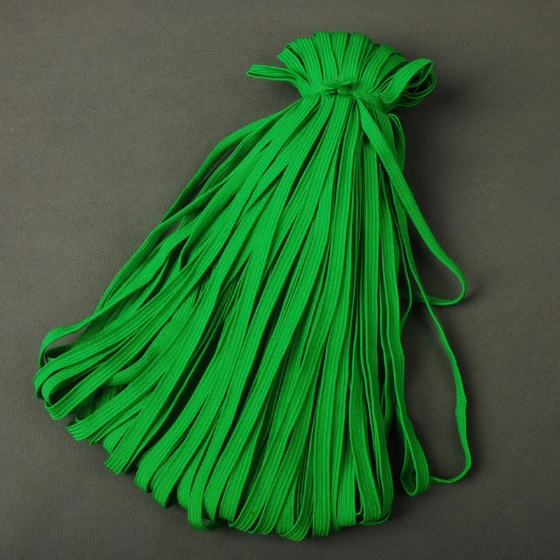 Тонкий и мягкий зеленый шнур для ножей самурая японская катана вакидзаси или